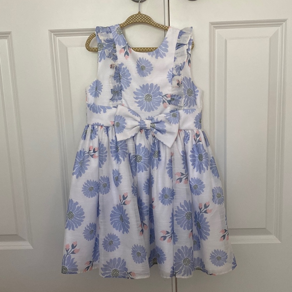 Poops & Julie Girls floral dress